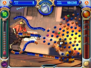 Peggle - Color blind mode on