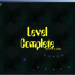 Level Complete screen in PewPew