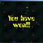 PewPew Game Completion Screen